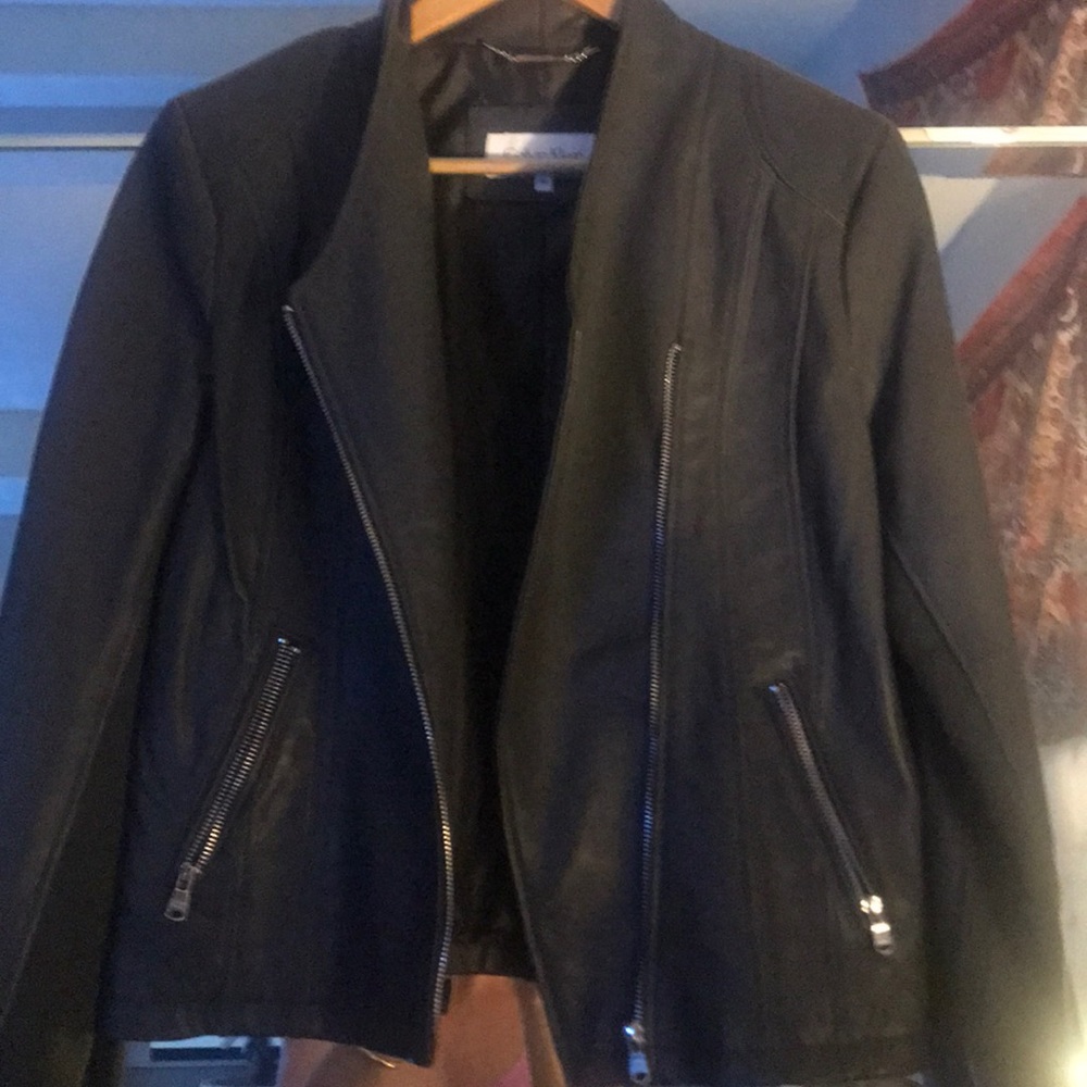 Beautiful faux leather jacket